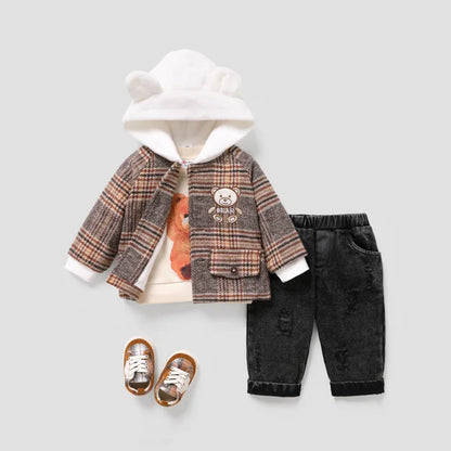 Baby Boy Jacket & Trousers Set (Age 3M-24M)