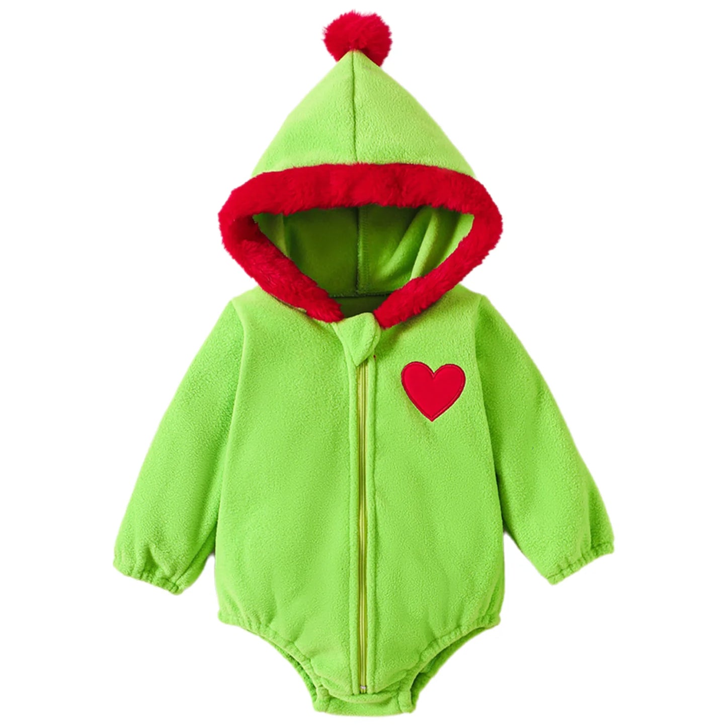 Baby/Toddler Christmas Hoodie Romper (Age 6M-3YRS)