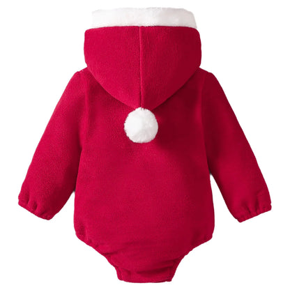 Baby/Toddler Christmas Hoodie Romper (Age 6M-3YRS)