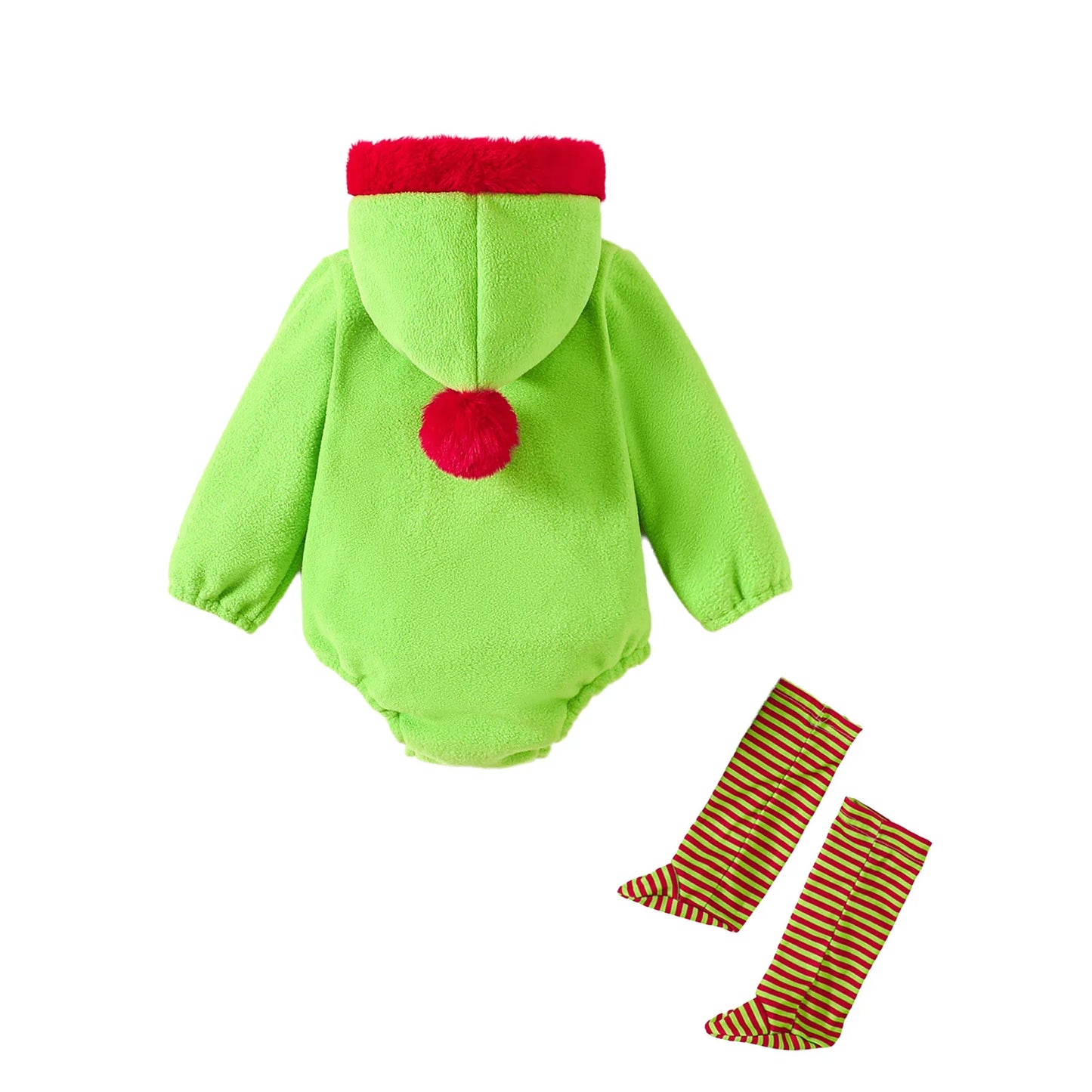 Baby/Toddler Christmas Hoodie Romper (Age 6M-3YRS)