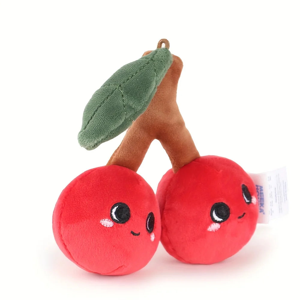 Plush Cherry Stuffed Toy - 10cm