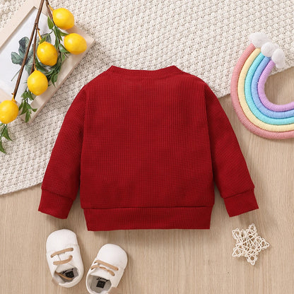 Baby Boys/Girls Rainbow Long-sleeve Pullover Sweatshirt (Age 3M-3YRS)