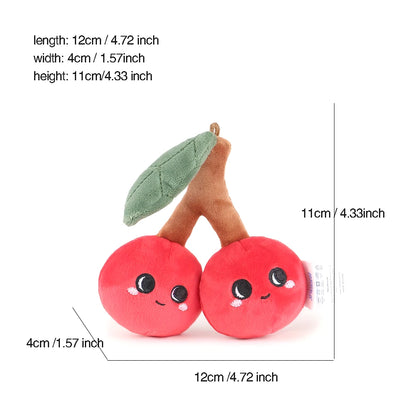 Plush Cherry Stuffed Toy - 10cm