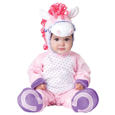 Baby Horse Animal Costume (Age 9M-24M) Pink